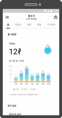 코웨이 CP-8200N 노블 정수기 세로 상세이미지 54