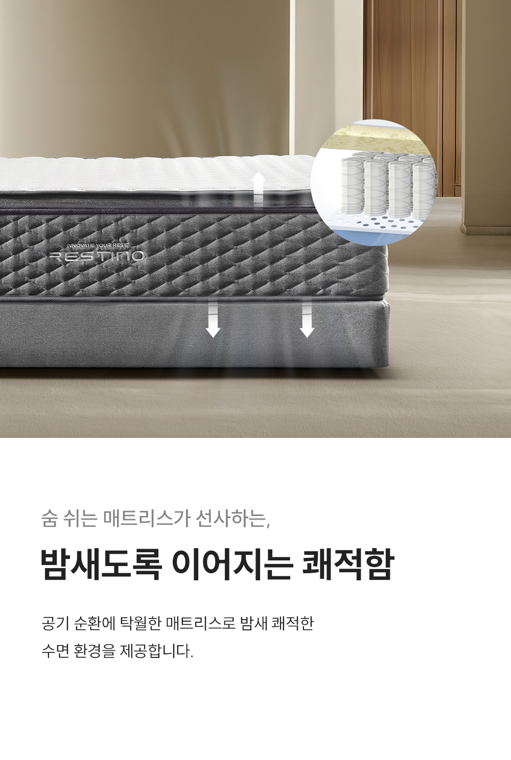 쿠쿠 CRM-C01SEHQ 레스티노 매트리스 직접관리 상세이미지 7